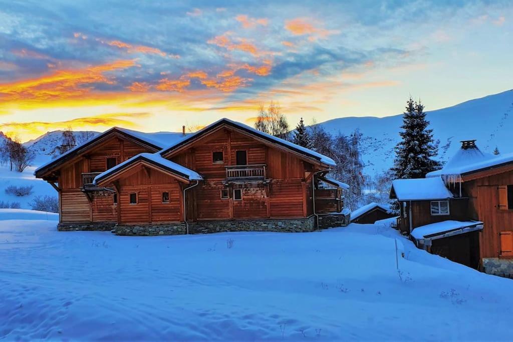 Pieds Des Pistes - Parking Couvert - Plein Sud Alpe d'Huez Εξωτερικό φωτογραφία