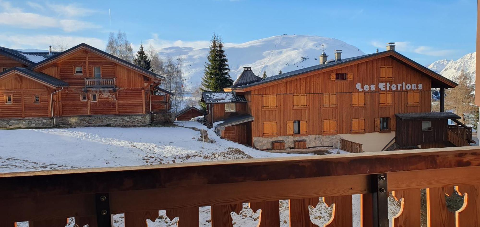 Pieds Des Pistes - Parking Couvert - Plein Sud Alpe d'Huez Εξωτερικό φωτογραφία