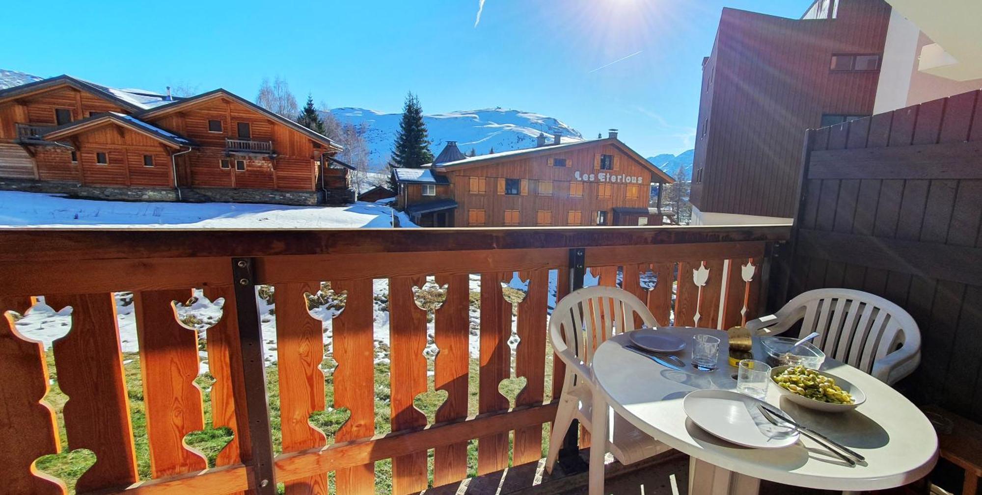 Pieds Des Pistes - Parking Couvert - Plein Sud Alpe d'Huez Εξωτερικό φωτογραφία